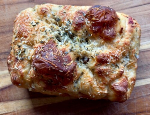 sourdough stuffing focaccia