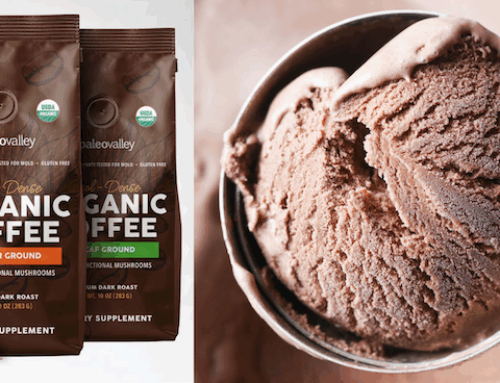 mushroom coffee ice cream