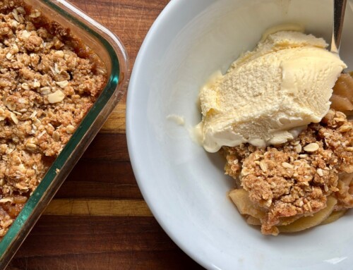 sourdough discard crumble